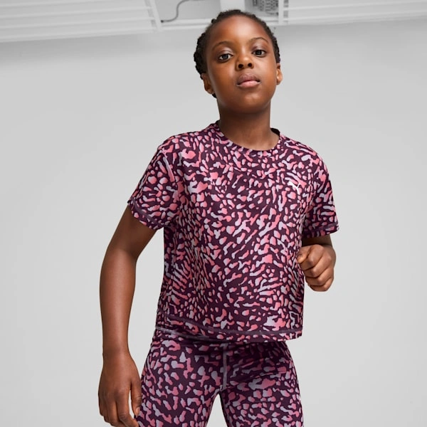 PUMA: Lieblings-T-Shirt für kleine Zugfans. Kurz, cool und bereit für Abenteuer.