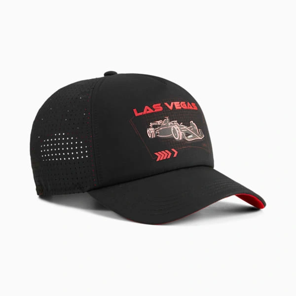 PUMA F1® Las Vegas Trucker Cap: Der Vegas-Vibe für dein Rennen, ein Must-Have für echte Motorsport-Fans!